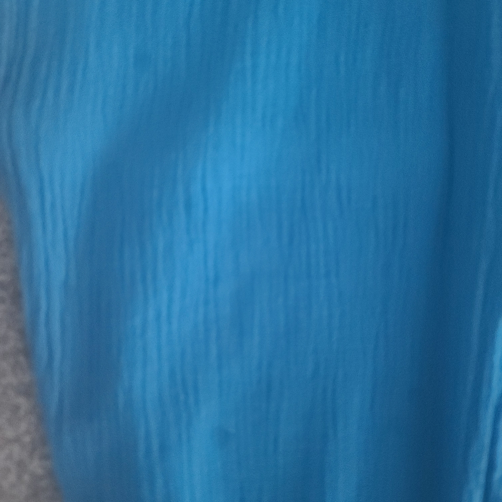 Blue COMMENSE Sleeveless V-Neck Button Front Top With PANTS - Picture 9 of 9